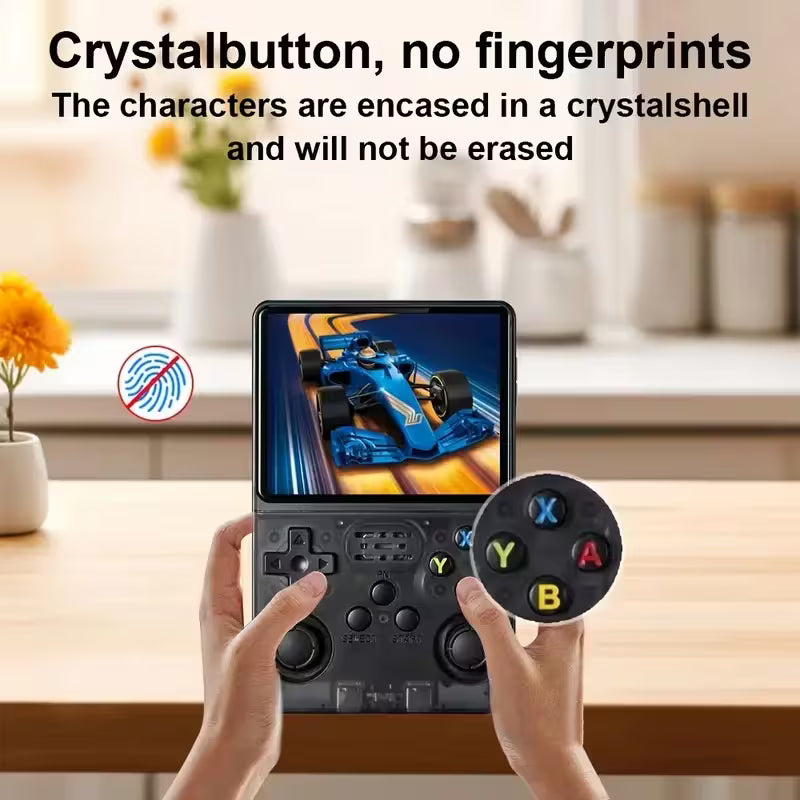 Consola de Juegos Portátil Retro R36 – Pantalla HD 3.5", Juegos Clásicos